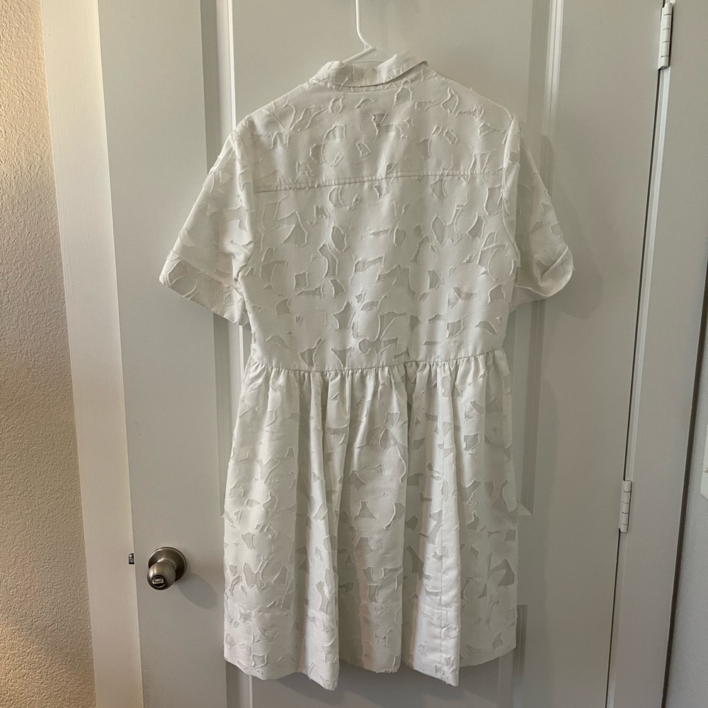 Kate Spade white swing dress size 8 - Picture 2 of 3